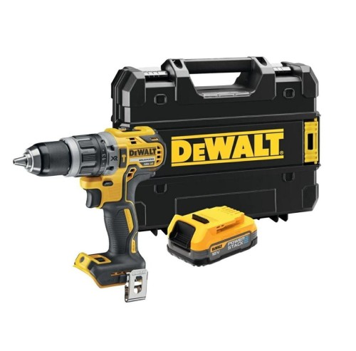 DEWALT.WKRĘTARKA UD.18V DCD796E1T 70/27Nm 1x1,7Ah POWERSTACK BEZ ŁADOWARKI, TSTAK - 2149364