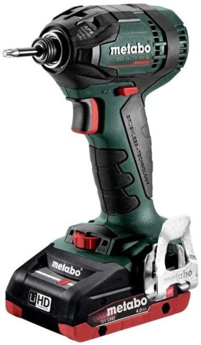 METABO ZAKRĘTARKA UDAROWA 18V SSD 18 LTX 200 BL 200Nm 2x4,0Ah LiHD METABOX - 2092943