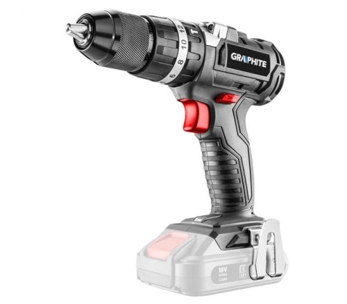 Wiertarko-wkrętarka akumulatorowa bezszczotkowa z udarem Energy+ 18V, Li-Ion, bez akumulatora, 58G020 Graphite - 1736582