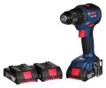 Wiertarko-wkrętarka 18V 3x2,0Ah GSR 18V-50+ walizka - 1324525