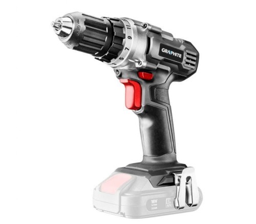 Wiertarko-wkrętarka akumulatorowa Energy+ 18V, Li-Ion, bez akumulatora, 58G000 Graphite - 1736562