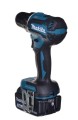MAKITA WIERTARKO-WKRĘTARKA 18V 50Nm 2x3,0Ah BLDC MAKPAC DDF485RFJ - 2235294