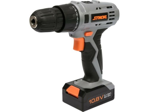 STHOR WIERTARKO-WKRĘTARKA 10,8V 1 x 1,3Ah Li-Ion 1 BIEG, 700 obr/min, 10mm   78981 - 2149464