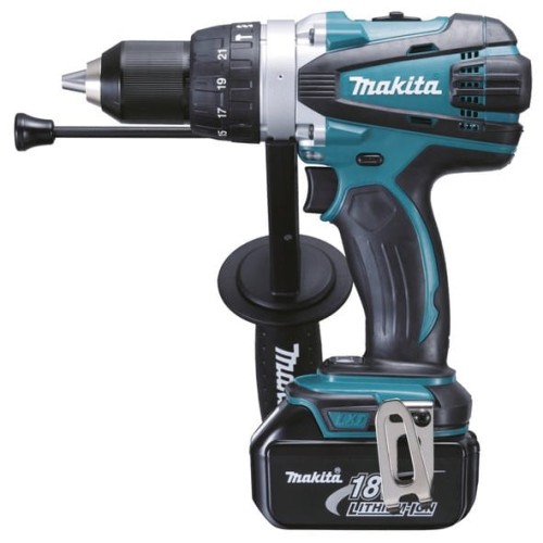 MAKITA WIERTARKO-WKRĘTARKA UDAROWA 18V 91/58Nm 2 x 5,0Ah LI-ION WALIZKA MAKPAC DHP458RTJ - 1918700