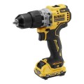Wiertarko-wkrętarka udarowa 12V Dewalt DCD706D2-QW - 1918619