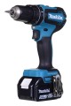 Makita DHP485RTJ wiertło 28500 RPM Zamek centralny 1,5 kg Czarny, Niebieski - 2289036