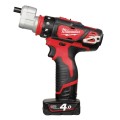 Milwaukee M12 BDDXKIT-202C Czarny, Czerwony 1,2 kg - 2261624
