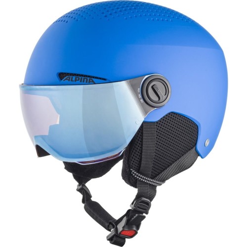 Kask narciarski ALPINA ZUPO VISOR Q-LITE BLUE 54-58 - 2229008