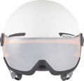 Kask narciarski ALPINA ARBER VISOR Q-LITE WHITE 54-58 - 2229040