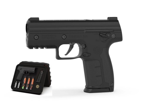 Pistolet na kule gumowe i pieprzowe BYRNA SD BLACK k.68 CO2 8g zestaw - 1624395