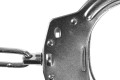 Kajdanki łańcuszkowe GUARD 01, stal - chrom, blokada zacisku, 2 klucze (YC-01-SR) - 1623254