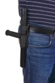 Pałka Tonfa teleskopowa GUARD Anaconda 33 / 62 cm czarna (YC-10526-TT) - 1623288