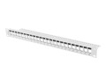Patch panel pusty Lanberg PPKS-1024-S 24 port 1U 19" do modułów keystone szary - 1076883