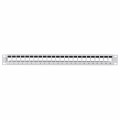 Patch panel pusty Lanberg PPKS-1024-S 24 port 1U 19" do modułów keystone szary - 2290472