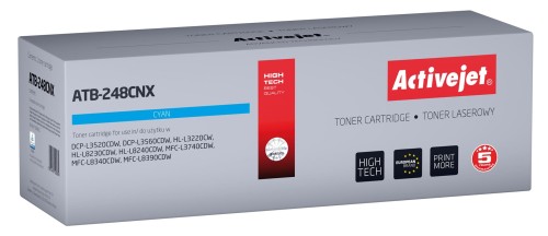 Activejet ATB-248CNX Toner (zamiennik Brother TN248XLC; Supreme; 2300 stron; niebieski) - 2264166