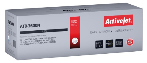Activejet ATB-3600N Toner (zamiennik Brother TN3600; Supreme; 3000 stron; czarny) - 2264163