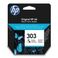 HP 303 TRI-COLOR ORIGINAL INK/EN/RU/FR/PL/CZ/HU CARTRIDGE - 2088566