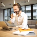 Słuchawki z mikrofonem Audiocore AC864 bluetooth call center - 1011089