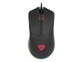 Mysz przewodowa Genesis Krypton 290 optyczna gamingowa 6400DPI czarna RGB - 2291921