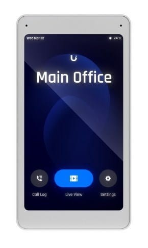Ubiquiti UA-Intercom-Viewer | Monitor do domofonu UniFi Access | 5" dotykowy, zasilanie PoE - 2292097