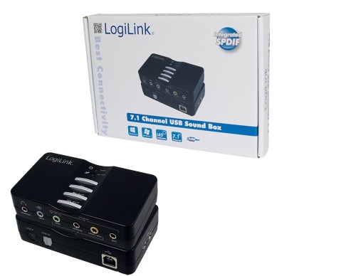 Karta dźwiękowa LogiLink UA0099 7.1, zewnętrzna - 2002652