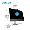 HP E24mv G4 60,5 cm (23.8") 1920 x 1080 px monitor Full HD Czarny, Srebrny - 2283361