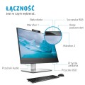 HP E24mv G4 60,5 cm (23.8") 1920 x 1080 px monitor Full HD Czarny, Srebrny - 2292875