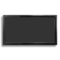 Filtr przeciwpyłowy Demciflex 240mm x 120mm - czarny/czarny - 1950571