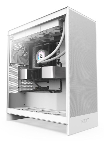 Obudowa NZXT H7 Flow (2024) Midi Tower z oknem Biała - 2293382