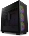 Obudowa NZXT H7 Flow RGB (2024) Midi Tower z oknem Czarna - 2293412