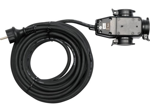 YATO PRZEDŁUŻACZ Z ROZGAŁĘŹNIKIEM 20m 3x1,5mm2 IP44 16A H07RN-F 81162 - 2140065