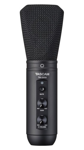 Tascam TM-250U - Mikrofon pojemnościowy do transmisji osobistych oraz komunikacji online - 2140776