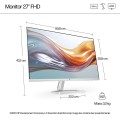 MONITOR HP LED IPS 27" 527sw (94F46E9) - 2147559