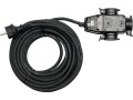 YATO PRZEDŁUŻACZ Z ROZGAŁĘŹNIKIEM 10m 3x1,5mm2 IP44 16A H07RN-F 8116 - 2150704