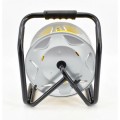 AWTOOLS PRZEDŁUŻACZ BĘBEN METALOWY ŻÓŁTY HEAVY DUTY 50m 3x2,5 mm 16A / 3680W / IP44 NEOPREN - 2150722
