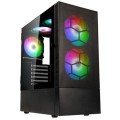 Kolink Observatory MX Mesh ARGB Midi Tower Case - Black - 2157623