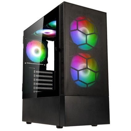 Kolink Observatory MX Mesh ARGB Midi Tower Case - Black - 2157623