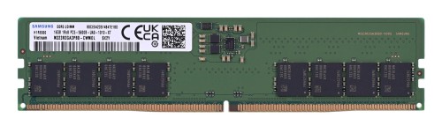 Samsung UDIMM non-ECC 16GB DDR5 1Rx8 5600MHz PC5-44800 M323R2GA3PB0-CWM - 2161428