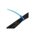 Opaski nylonowe Techly zaciskowe 200 szt. kolor - 1380289