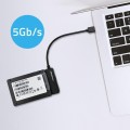 Kabel adapter Qoltec SATA | Przejściówka na dysk SSD HDD 2.5" | USB 3.0 | Super speed 5Gb/s | 2TB - 2040035
