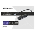 Kabel adapter Qoltec SATA | Przejściówka na dysk SSD HDD 2.5" | USB 3.0 | Super speed 5Gb/s | 2TB - 2040042
