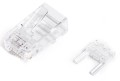 Wtyk RJ45 (8P8C) uniwersalny, kat. 6A, nieekranowany, AWG 26-24, opakowanie 100 szt. - 2210765