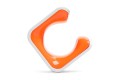 Uchwyt do roweru HORNIT CLUG Roadie S White/Orange RWO2582 - 1200652