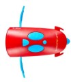Lampka rowerowa z klaksonem HORNIT Mini BLUE - RED 5353BURE - 1200634