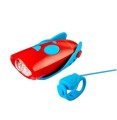 Lampka rowerowa z klaksonem HORNIT Mini BLUE - RED 5353BURE - 1200633