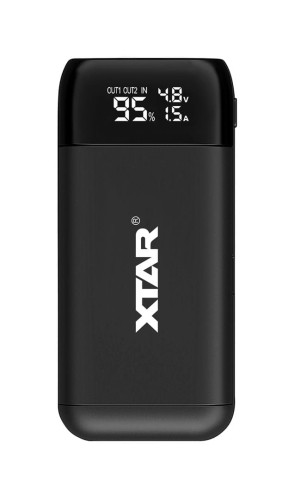 Ładowarka / Power bank do akumulatorów 18650 XTAR PB2S - 1896939
