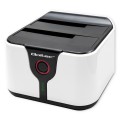 Stacja dokująca Qoltec do dysków HDD SSD 2.5" 3.5" | SATA III | USB 3.0 | Super speed 5Gb/s | z funkcją klonowania offline - 2245650