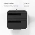 Stacja dokująca Qoltec do dysków HDD SSD 2.5" 3.5" | SATA III | USB 3.0 | Super speed 5Gb/s | z funkcją klonowania offline - 2294494