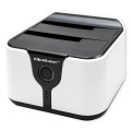 Stacja dokująca Qoltec do dysków HDD SSD 2.5" 3.5" | SATA III | USB 3.0 | Super speed 5Gb/s | z funkcją klonowania offline - 2294491