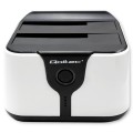 Stacja dokująca Qoltec do dysków HDD SSD 2.5" 3.5" | SATA III | USB 3.0 | Super speed 5Gb/s | z funkcją klonowania offline - 2294497